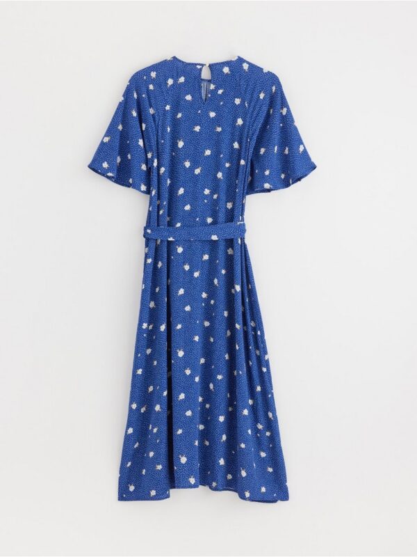 Short-sleeved midi dress - 3001326-7339