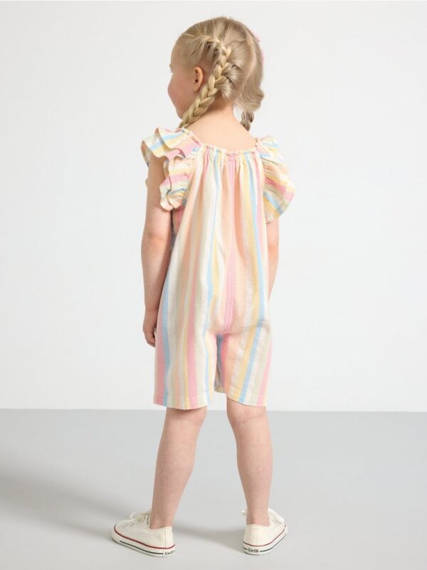 Striped jumpsuit - 3001345-325