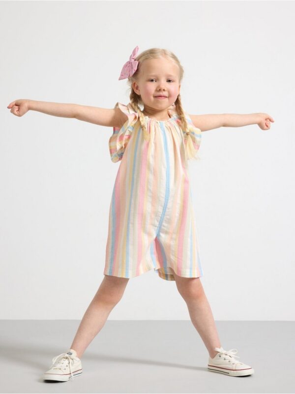 Striped jumpsuit - 3001345-325