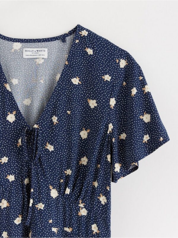 Patterned mini dress - 3001370-2150