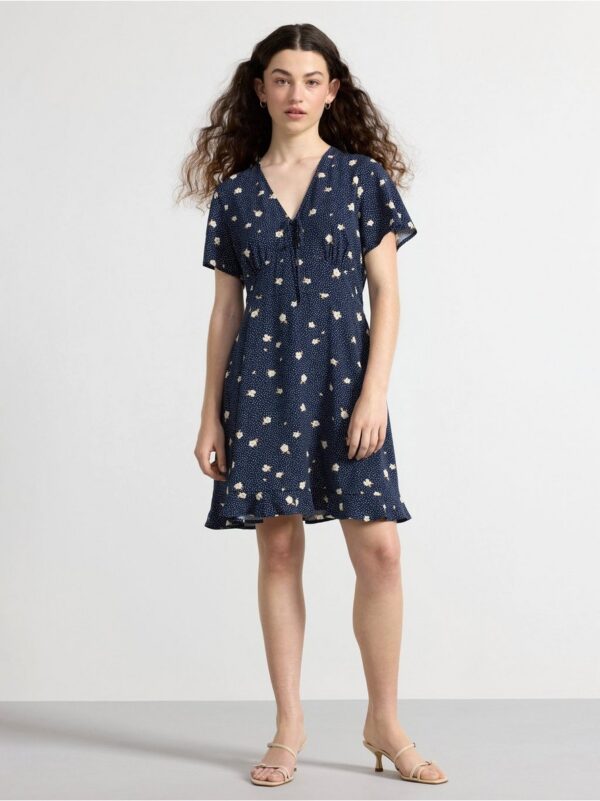 Patterned mini dress - 3001370-2150