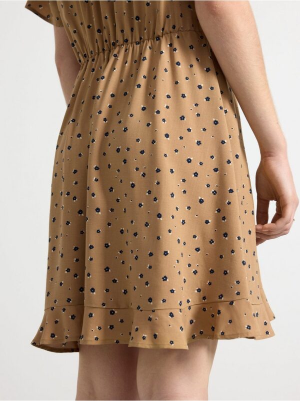 Patterned mini dress - 3001370-9488