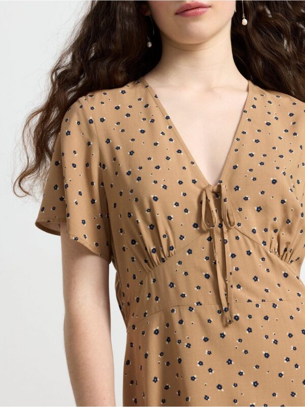 Patterned mini dress - 3001370-9488