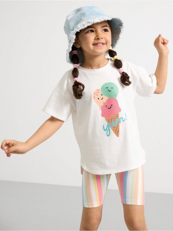 Short-sleeved top - 3001392-325