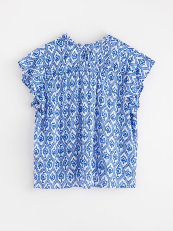 Short-sleeved blouse - 3001455-8579
