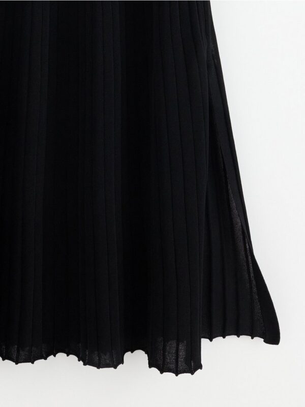 Ribbed midi skirt - 3001646-80