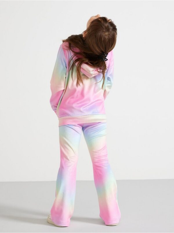 Hoodie in velour - 3001653-6665