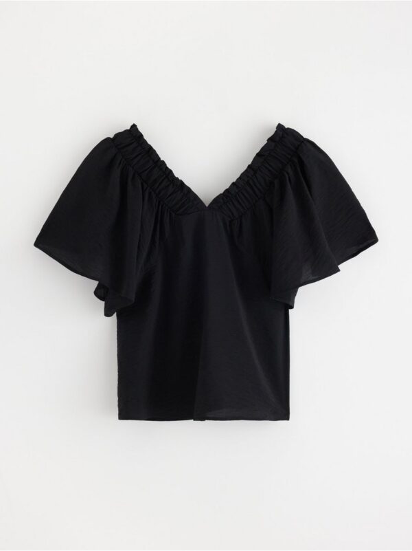 Short-sleeved blouse - 3001700-80