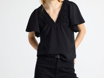 Short-sleeved blouse - 3001700-80
