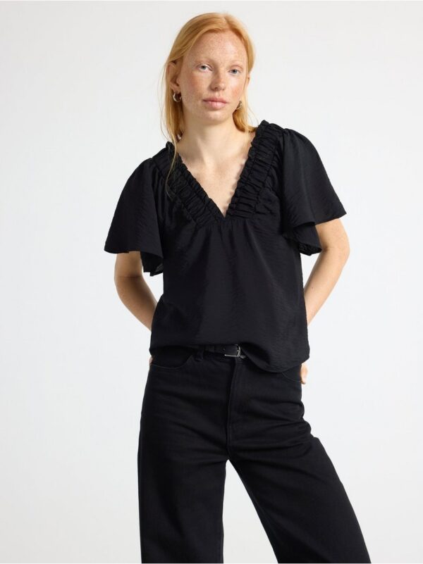 Short-sleeved blouse - 3001700-80