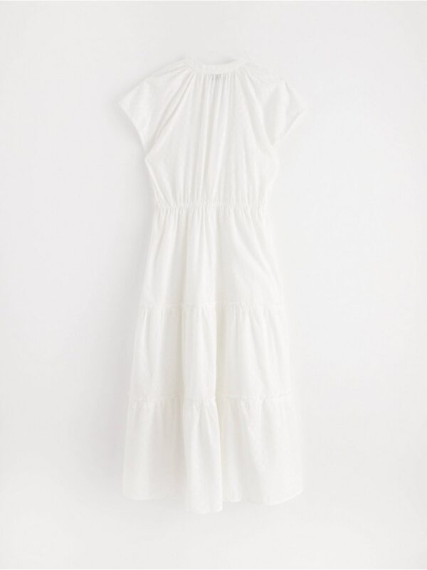 Maxi dress with flounces - 3001722-300