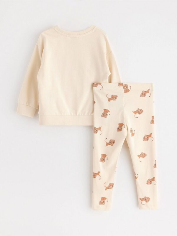 Set - sweatshirt and leggings - 3001732-1230