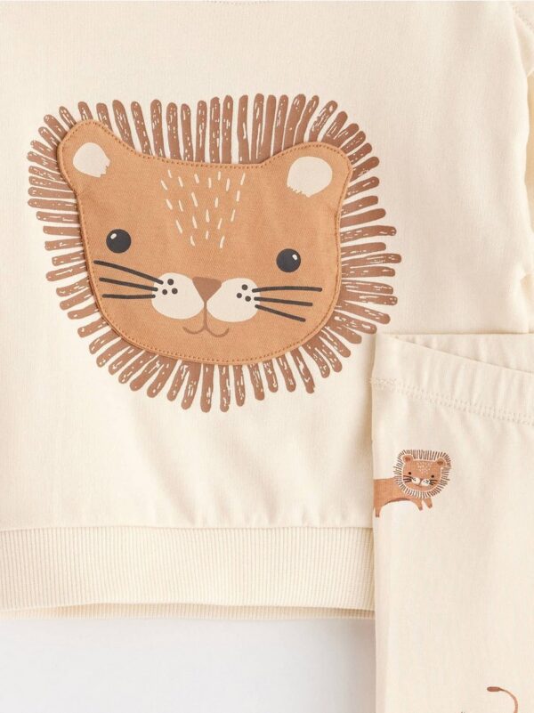 Set - sweatshirt and leggings - 3001732-1230