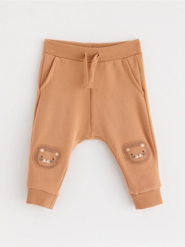 Joggers with brushed inside - 3001735-2743