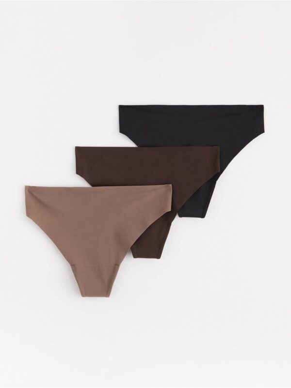 3-pack high waist  thong sports brief - 3001959-80