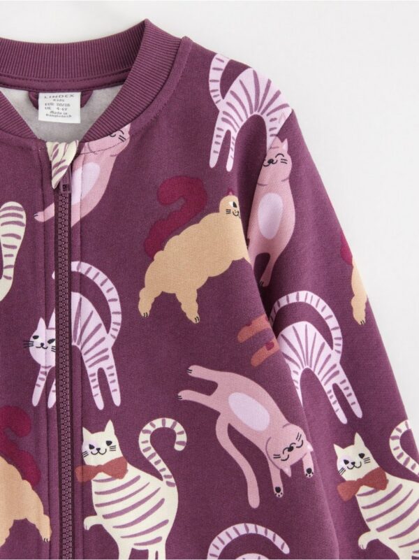 Sweatshirt with zip - 3001961-9439