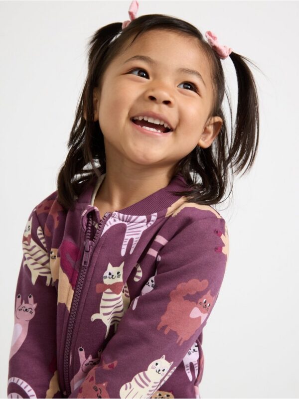 Sweatshirt with zip - 3001961-9439