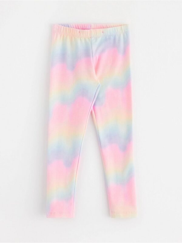 Leggings with brushed inside - 3002048-7955