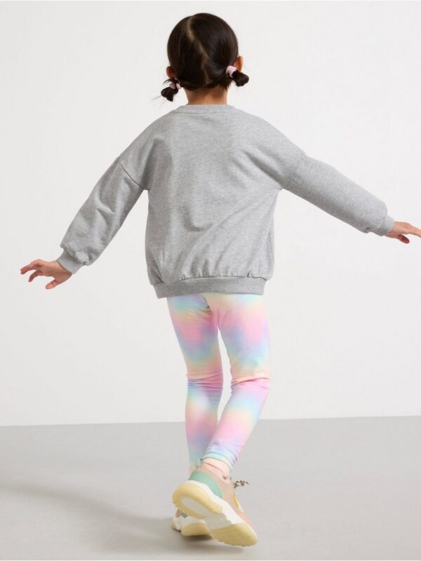 Leggings with brushed inside - 3002048-7955
