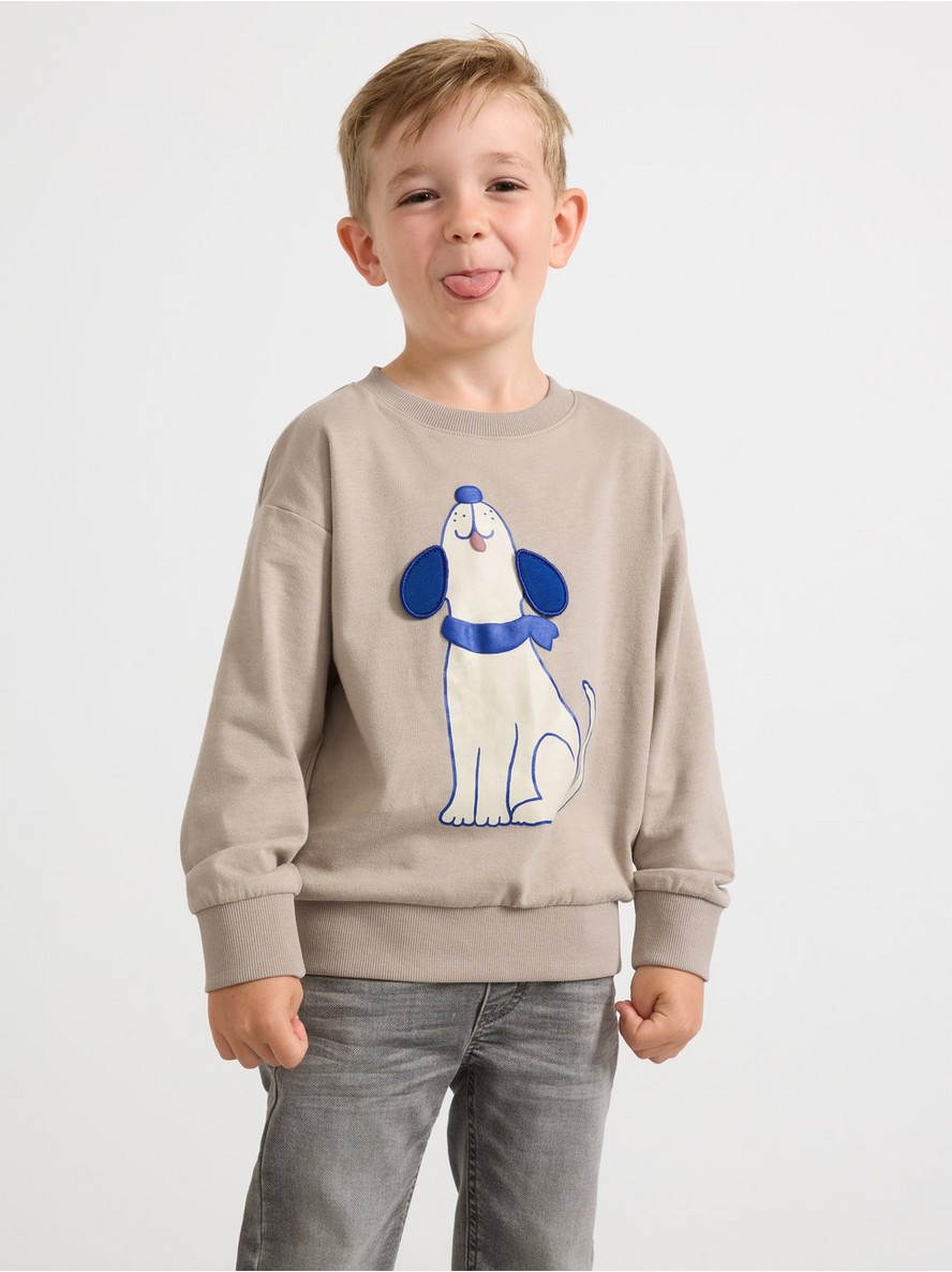 Dukserica – Sweatshirt with brushed inside