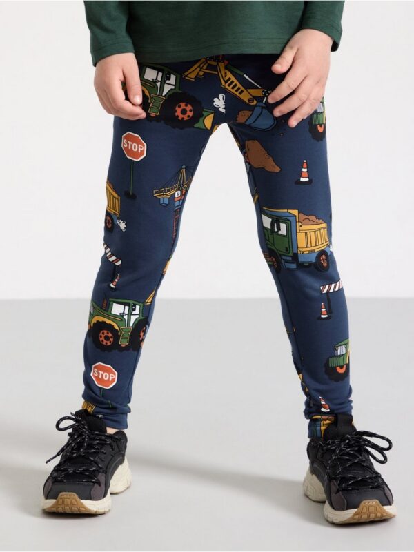 Leggings with brushed inside - 3002223-2065
