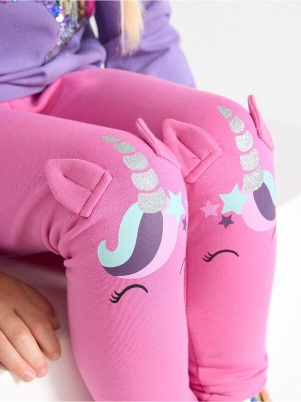 Leggings with brushed inside - 3002249-481