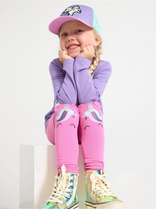Leggings with brushed inside - 3002249-481