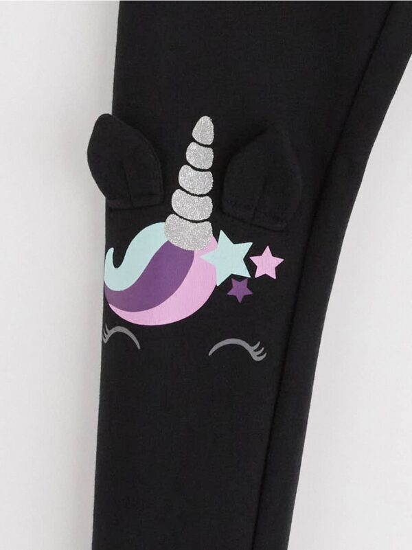 Leggings with brushed inside - 3002249-80