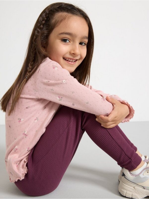 Ribbed leggings - 3002297-9439