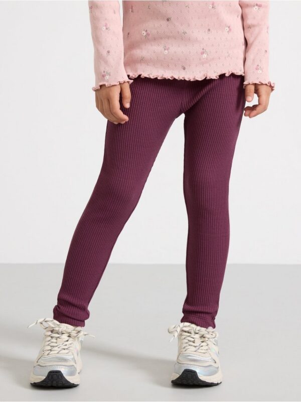 Ribbed leggings - 3002297-9439