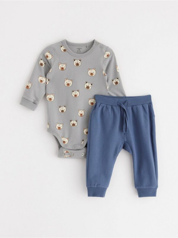 Set - bodysuit and joggers - 3002329-4146