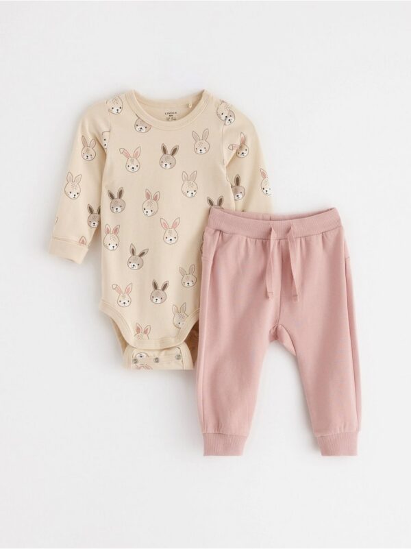 Set - bodysuit and joggers - 3002329-7351