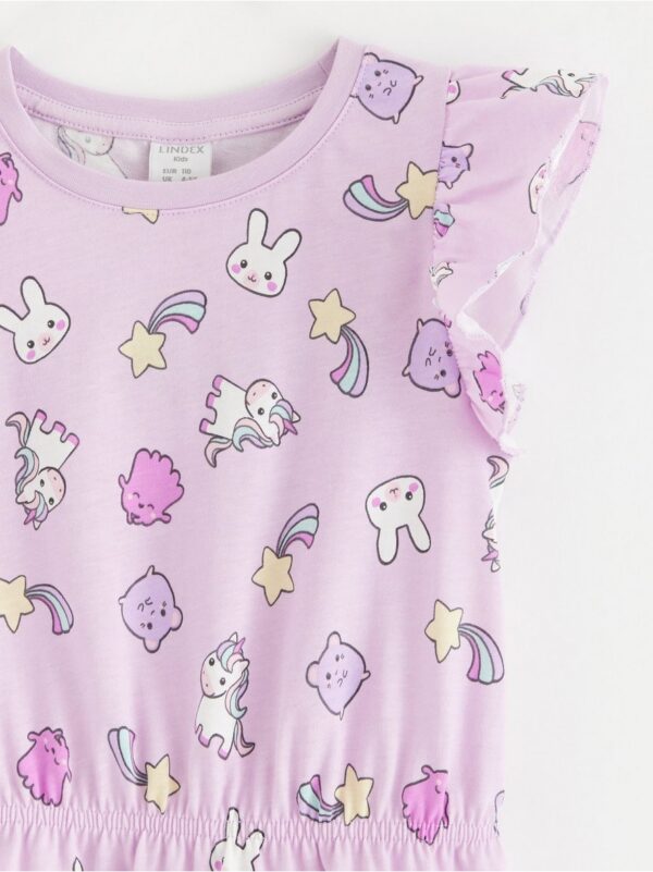 Short-sleeved dress - 3002354-5335