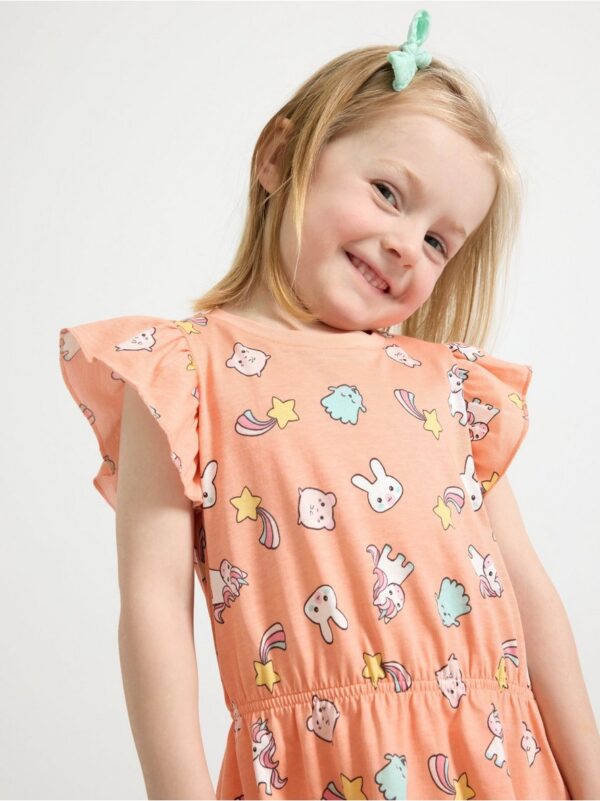 Short-sleeved dress - 3002354-7963