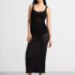 Pattern knitted maxi dress - 3002421-80