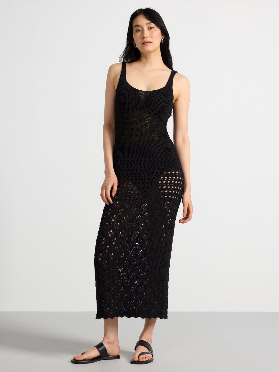 Haljina – Pattern knitted maxi dress