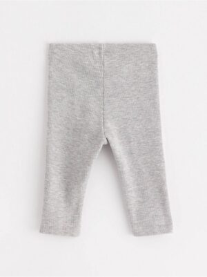 Ribbed leggings - 3002423-7196