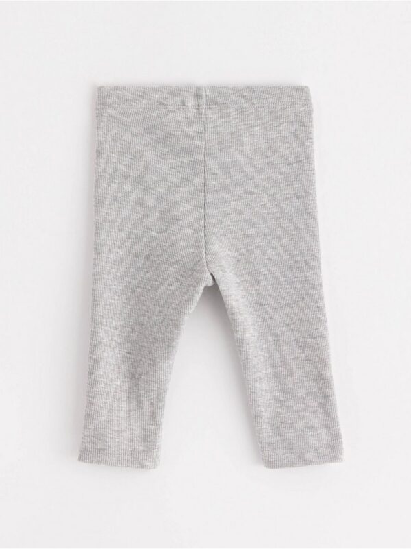 Ribbed leggings - 3002423-7196