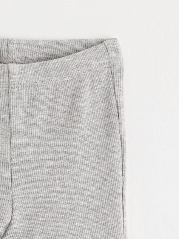 Ribbed leggings - 3002423-7196