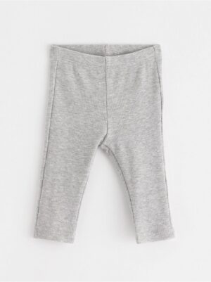 Ribbed leggings - 3002423-7196