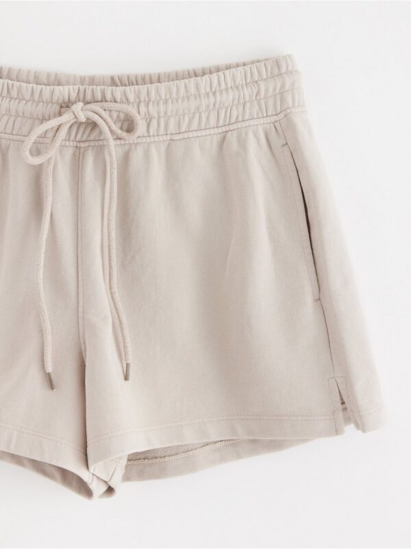 Shorts in sweatshirt fabric - 3002425-9609