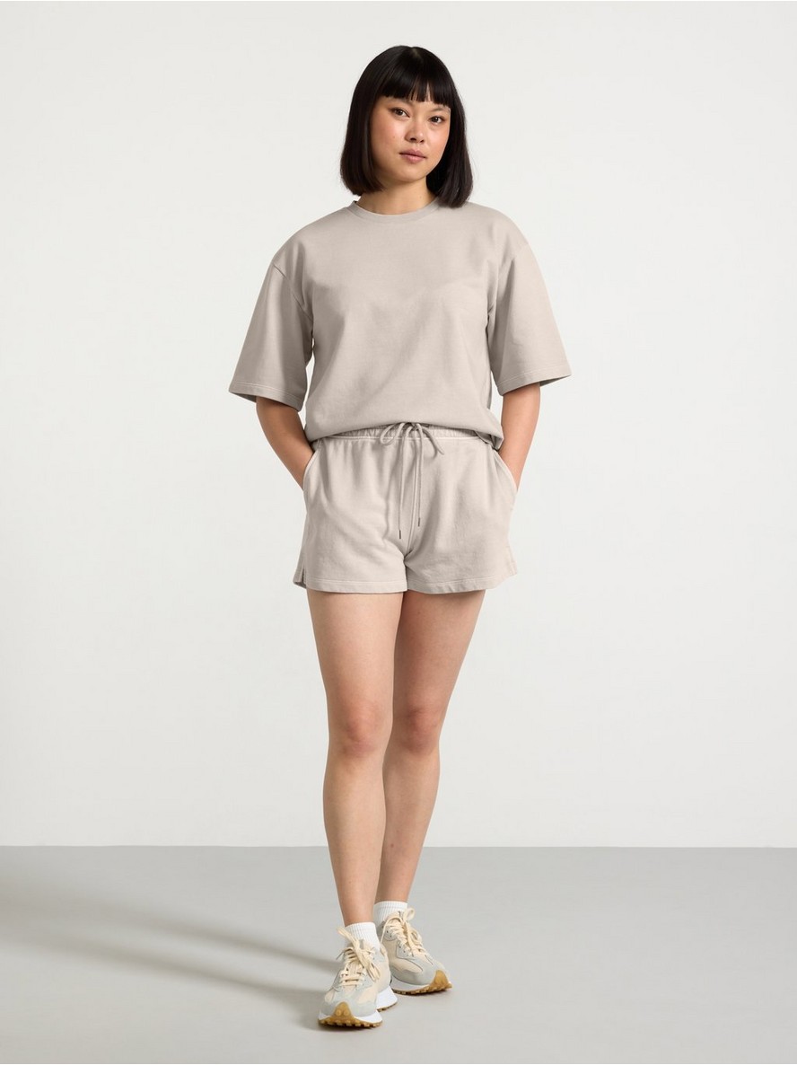 Sorts – Shorts in sweatshirt fabric