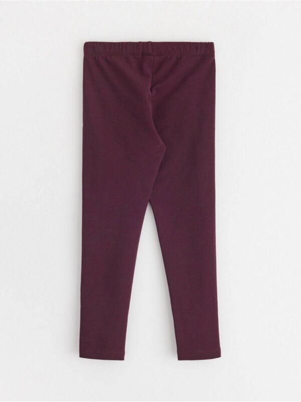 Leggings with brushed inside - 3002472-7268