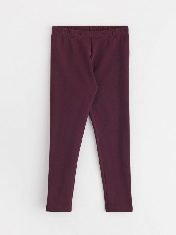 Leggings with brushed inside - 3002472-7268