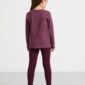 Leggings with brushed inside - 3002472-7268