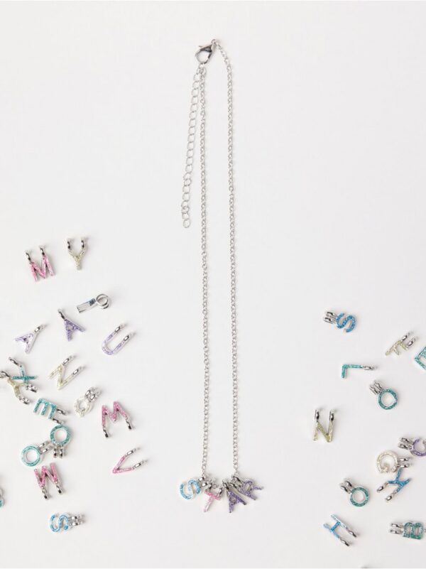 Necklace with letters - 3002667-10