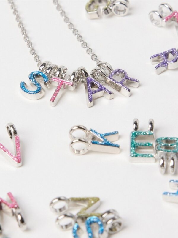 Necklace with letters - 3002667-10