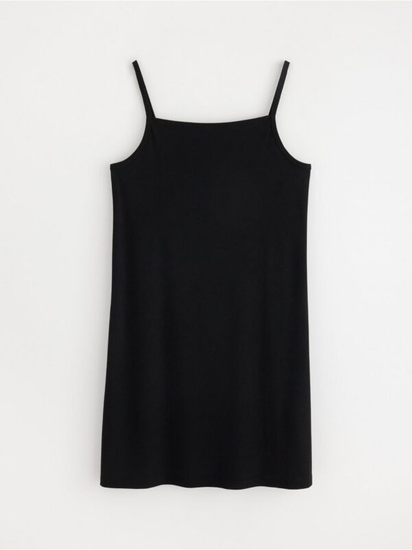 Ribbed slip dress - 3003158-80