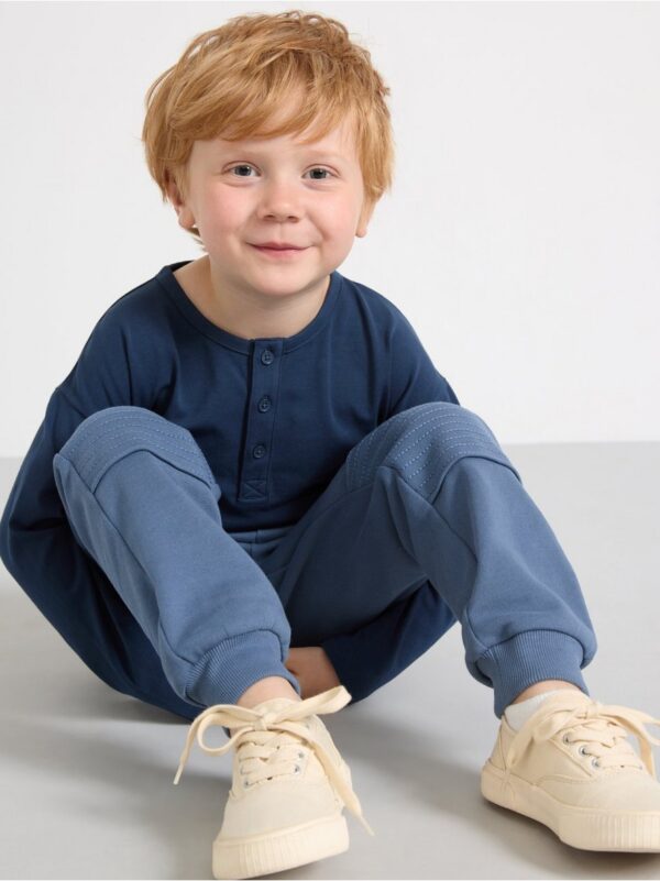 Joggers with reinforced knees - 7901099-4146
