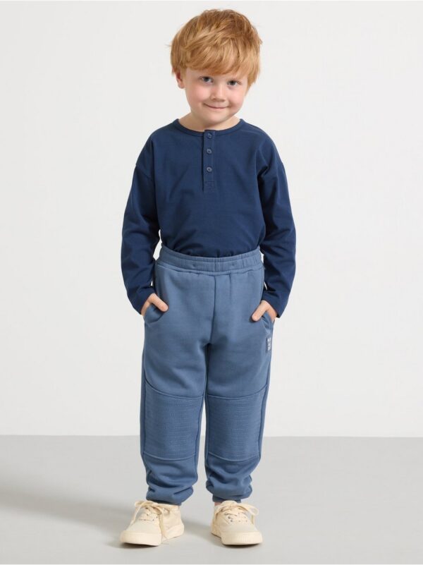 Joggers with reinforced knees - 7901099-4146
